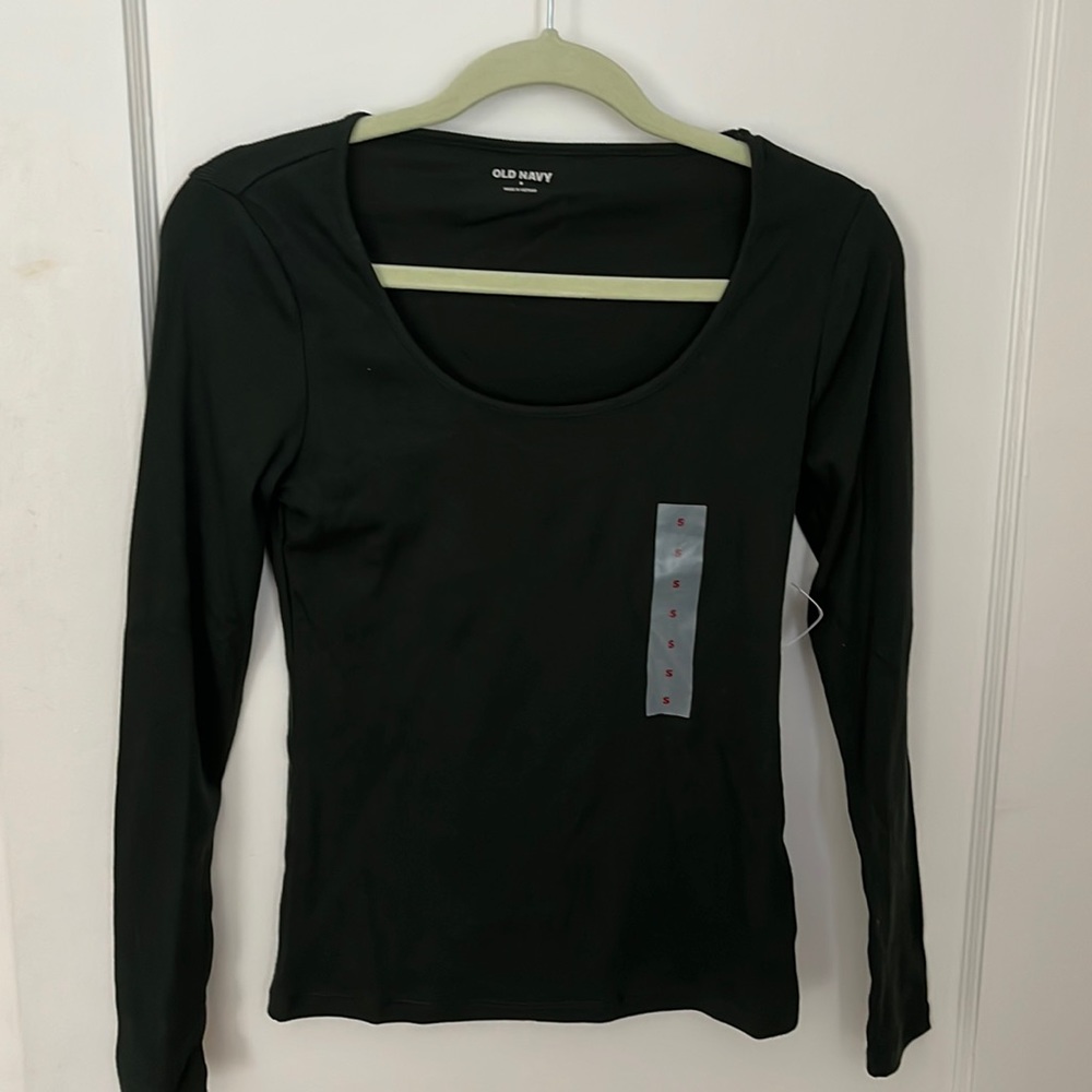 NWT old navy scoop neck long sleeve